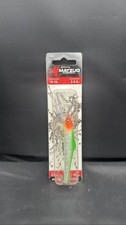 Matzuo Zanda Shad Deep Diver 3.5" Lure 3/8 oz 10-18' Neon Perch Crankbait NOS