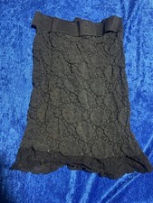 Vintage Lace Girdle Skirt Panties Size Medium Union Made FLAW See Pics As Is 