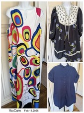 Lot of 3 Womens Dresses Size Medium Shein Entro Blue Floral Colorful
