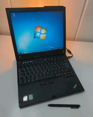 Windows 7 Notebook | ThinkPad X61t Tablet | Intel / 4 GB RAM / 160 GB SSD | Gut!