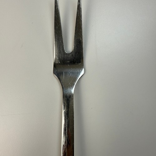 All Clad Stainless Steel Carving Fork Meat Holder 13 Inch Kitchen Utensil