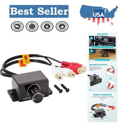 Surface Mount RCA Audio Level Controller -  Material for Quality Sound