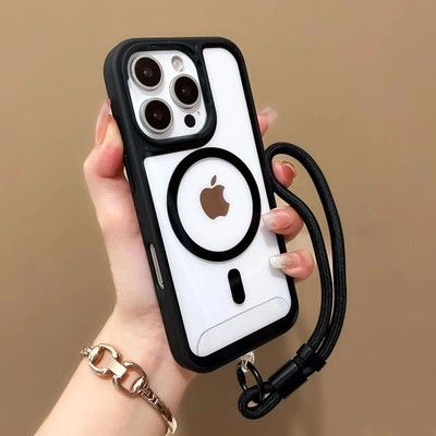 Handyhülle für iPhone 16 Plus 15 14 13 12 11 Pro Max Charge Acryl Hardcover