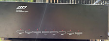 RTI AD-8 8-Channel Audio Distribution Amp 125W Class D Black RS232