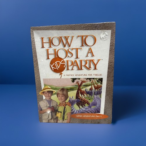 How to Host a Kids Party: Safari Adventure Party Sealed Box Birthday Party Fun