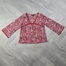 Nancy K L 90s Y2k Babydoll FlutterBell Sleeve...