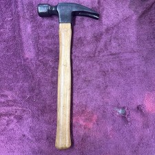 Vintage Vaughan 606M 28oz Claw Hammer 16โ Wood Handle USA Made Tool Framing