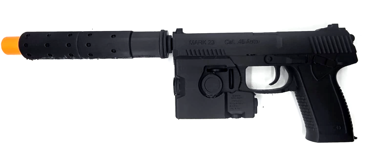 Replica Metal Gear Solid MK23 SOCOM 1:1 Scale Black Fully Cosplay