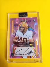2024 WILD CARD 5 CARD DRAW ROOKIE PINK LAVA JOKER 1/1 AUTO SAM LEAVITT MINT! 📈⏫