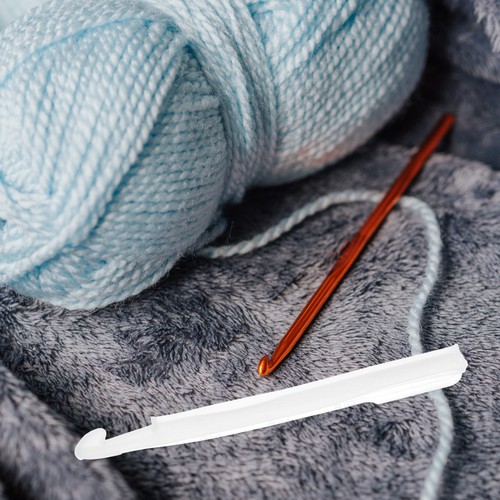 20 Pcs Crochet Hook Silicone Mold Epoxy Resin Tool for Knitting Sweaters - Zdjęcie 10 z 12