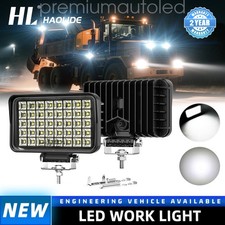 Square LED Durite Work/Flood/Spot lamp/light Boat/Truck 12V/24V Recovery/Transit