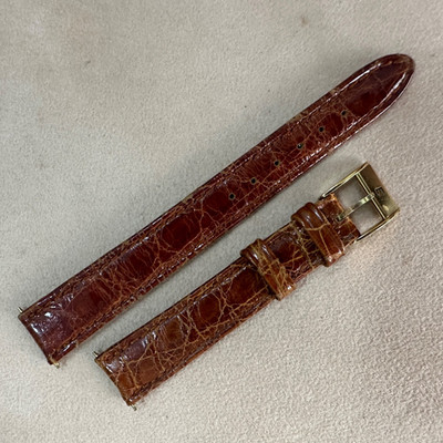 Eberhard Brown Watch Strap 14Mm (Buckle 12Mm) For Women With Buckle
