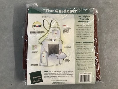 NEW! The Original Wearable Garden Tool by Sacka da Weeda  The Gardener  Apron