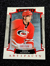 2015-16 Upper Deck Artifacts Ruby /399 Noah Hanifin Rookie Card #210 MINT ??. rookie card picture