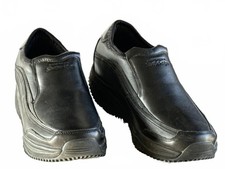 Skechers Work Shape-Ups Slip Resistant Black Shoes Size 8