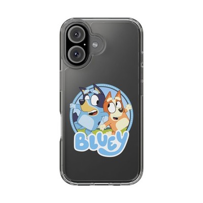 Bluey and Bingo iPhone 15/16 Series Clear Cases