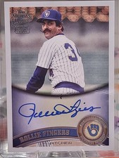 Rollie Fingers On-card Auto - 2025 Topps Archives #11FFA-RF - Milwaukee Brewers