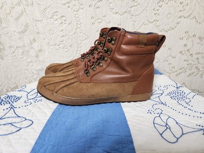 Polo Ralph Lauren Reginald duck boot waterproof leather-suede boots
