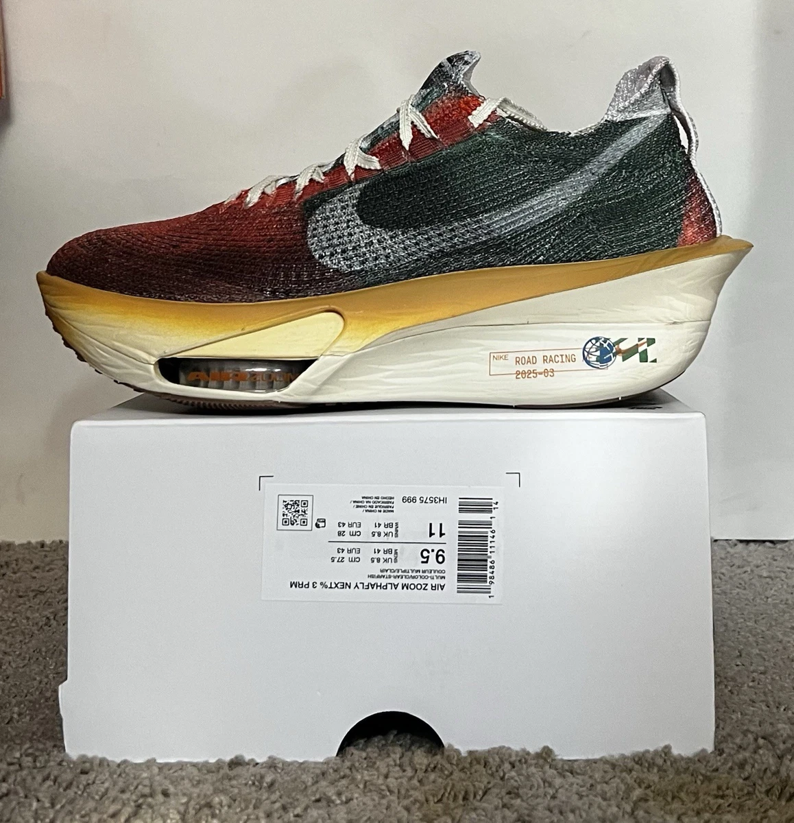 Nike air zoom Alphafly NEXT% 27cm 新品 Nike Air Zoom Alphafly Next% 3 Men