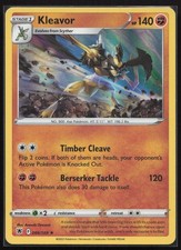 Kleavor Astral Radiance 086/189 Holo Rare ASR Pokemon TCG Card NM