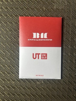 IN HAND* Uniqlo - Kpop Babymonster - Sealed Photocard SET 6p
