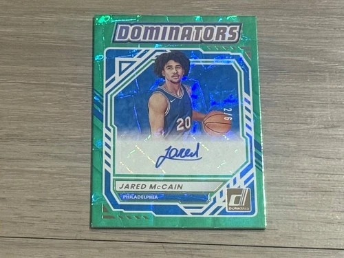 2025 Donruss Optic Dominators Autographs - Cosmic Jared McCain