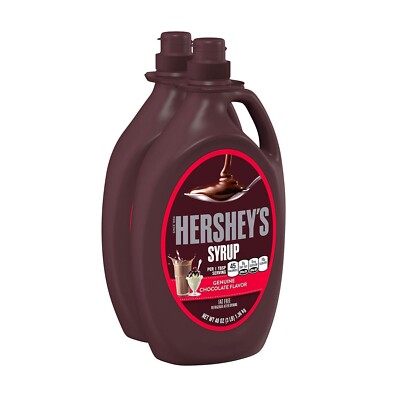 Hershey's Chocolate Syrup, 48 oz 2 pk