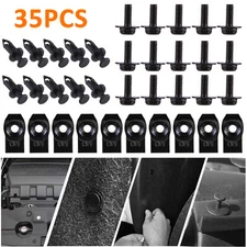 Body Bolts & U-nut Clips For Ford - M6 Engine Under Cover Splash Shield Guard