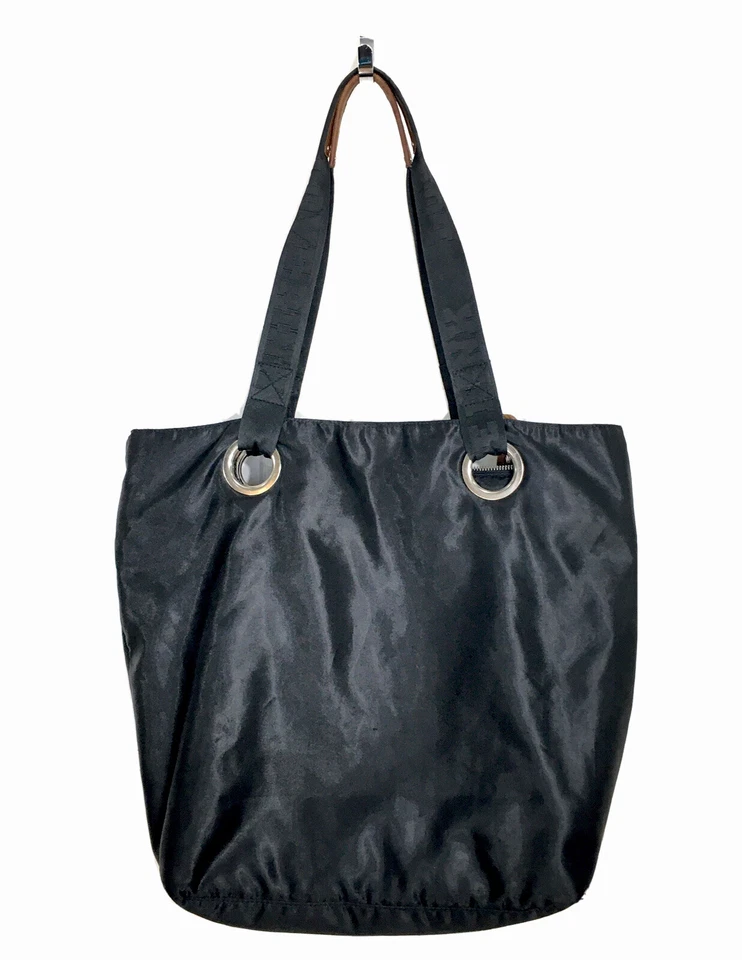 Bolso de Mano Victorias Secret Love Rosa Negro Nylon Viaje Mensajero Hombro Gimnasio Bolso VS Foto 4 de 4