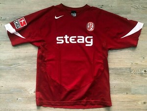 Nike Matchworn Trikot Rot Weiss Essen Away 04 05 Marcus Wedau Rwe Gr M Ebay
