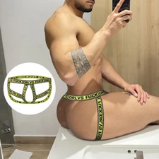 Sexy Gay Hipspter Supports Jockstrap Belt Lingerie Underwear Mens Panties Straps