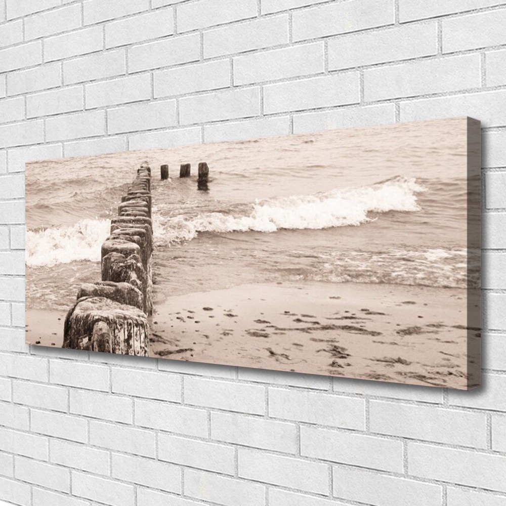 Tableaux de mer et architecture d'exception toile tendue 125x50