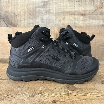 Keen Boots Women's Size 5.5 Grey Hiking Outdoor Terradora II Mid WP 1022352 NEW