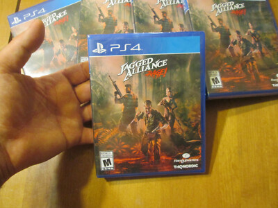JAGGED ALLIANCE RAGE PS4 PLAYSTATION 4 SONY BRAND NEW FACTORY SEALED