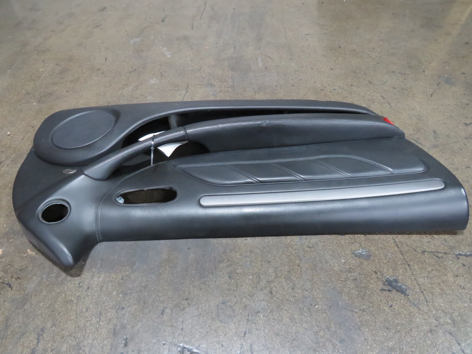 Maserati Coupe, LH, Left, Front Door Trim Panel, Black, Used, P/N 66773900