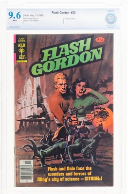 Flash Gordon #20 CBCS 9.6 (1978, Gold Key) John Warner story Carlos Garzon  cgc