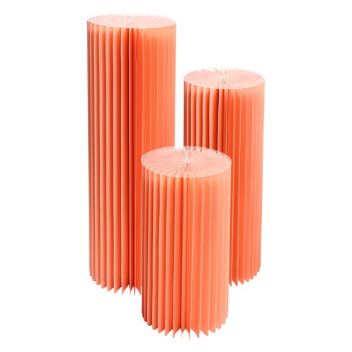 3PCS Foldable Paper Columns Display Pedestals Stands for Birthday Party Decor - Picture 13 of 23
