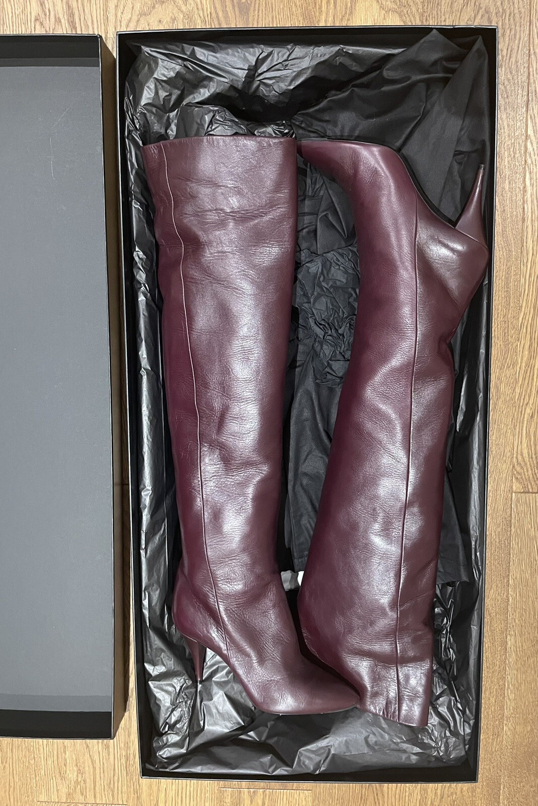 Stivali alti Saint Laurent taglia IT38 UK5