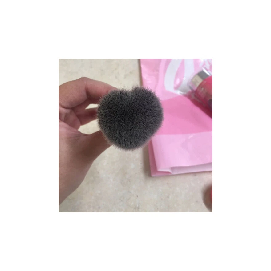 Limited Edition pink herzförmige Bürste Kosmetik LOVE IS THE FOUNDATION IT - Bild 3 von 4