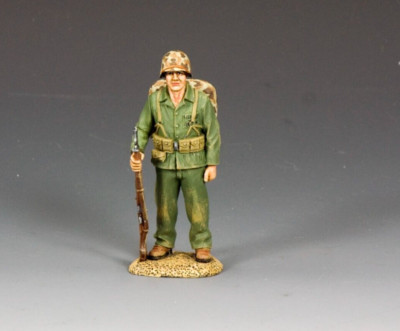 King and Country US Marine - Stand-At-Ease Marine USMC065 USMC65 Diecast Metal