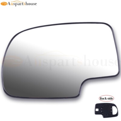Driver Side Mirror Glass Left Hand for 1999-2007 Silverado Sierra GMC Manual