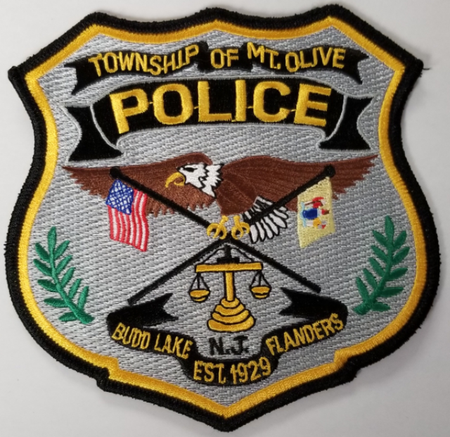 MT. OLIVE TWP. NEW JERSEY NJ POLICE DEPARTMENT CLOTH PATCH eBay