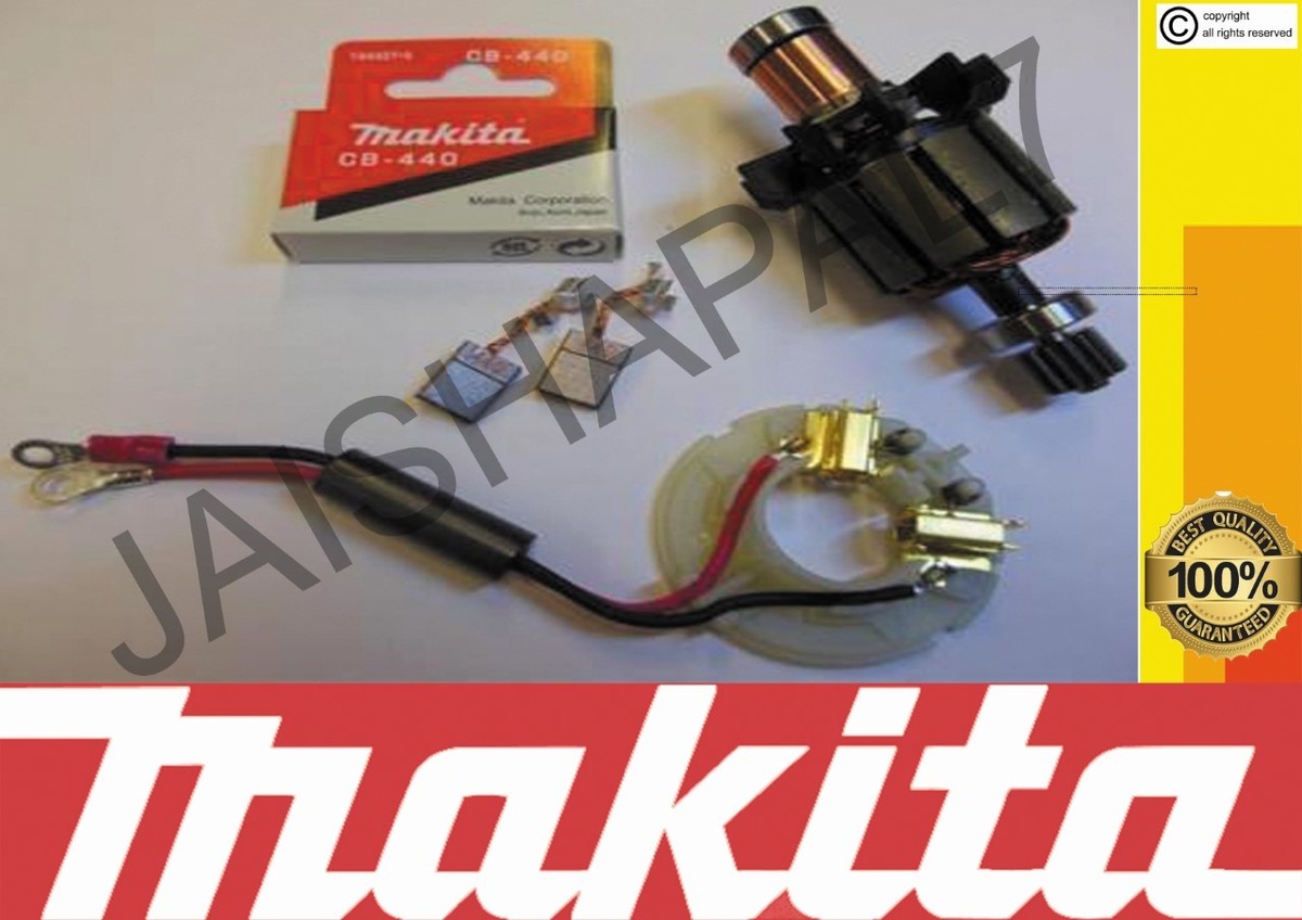 Nuove Spazzole Makita Cb440 638849-4 Supporto 619165-3 - Foto 10