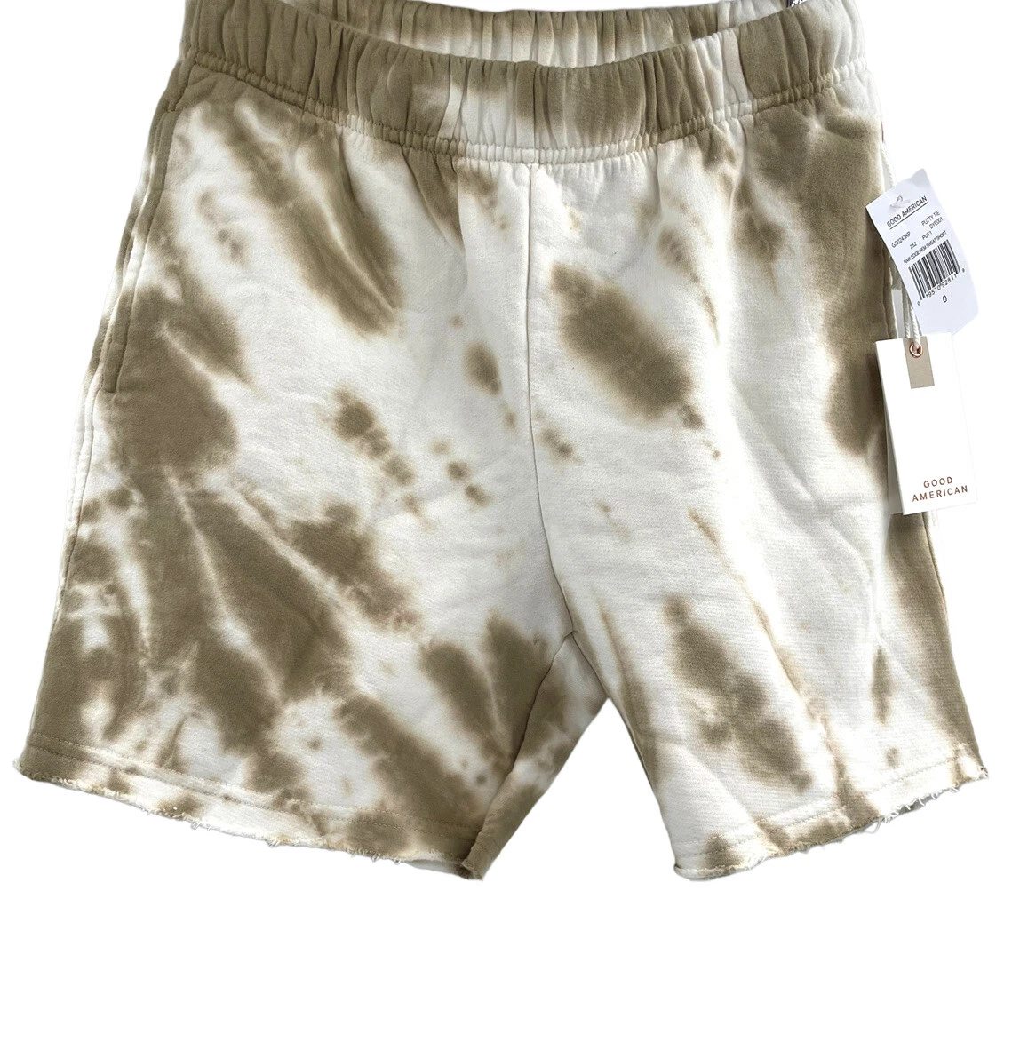 Raw edged on sale sweat shorts