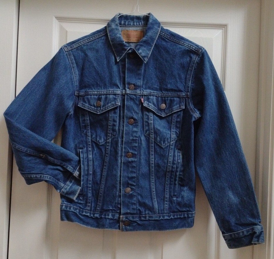 Sz 36 VTG Levi's Denim Jacket USA Trucker Type 3 Style 70506 Sz 36 VTG Levi's Denim Jacket USA Trucker Type 3 Style 70506