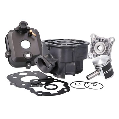 Zylinderkit Naraku 50ccm inkl. Zylinderkopf für Derbi Senda, Aprilia RX/SX