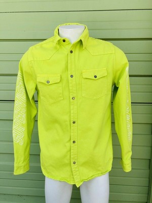 zara neon green denim jacket