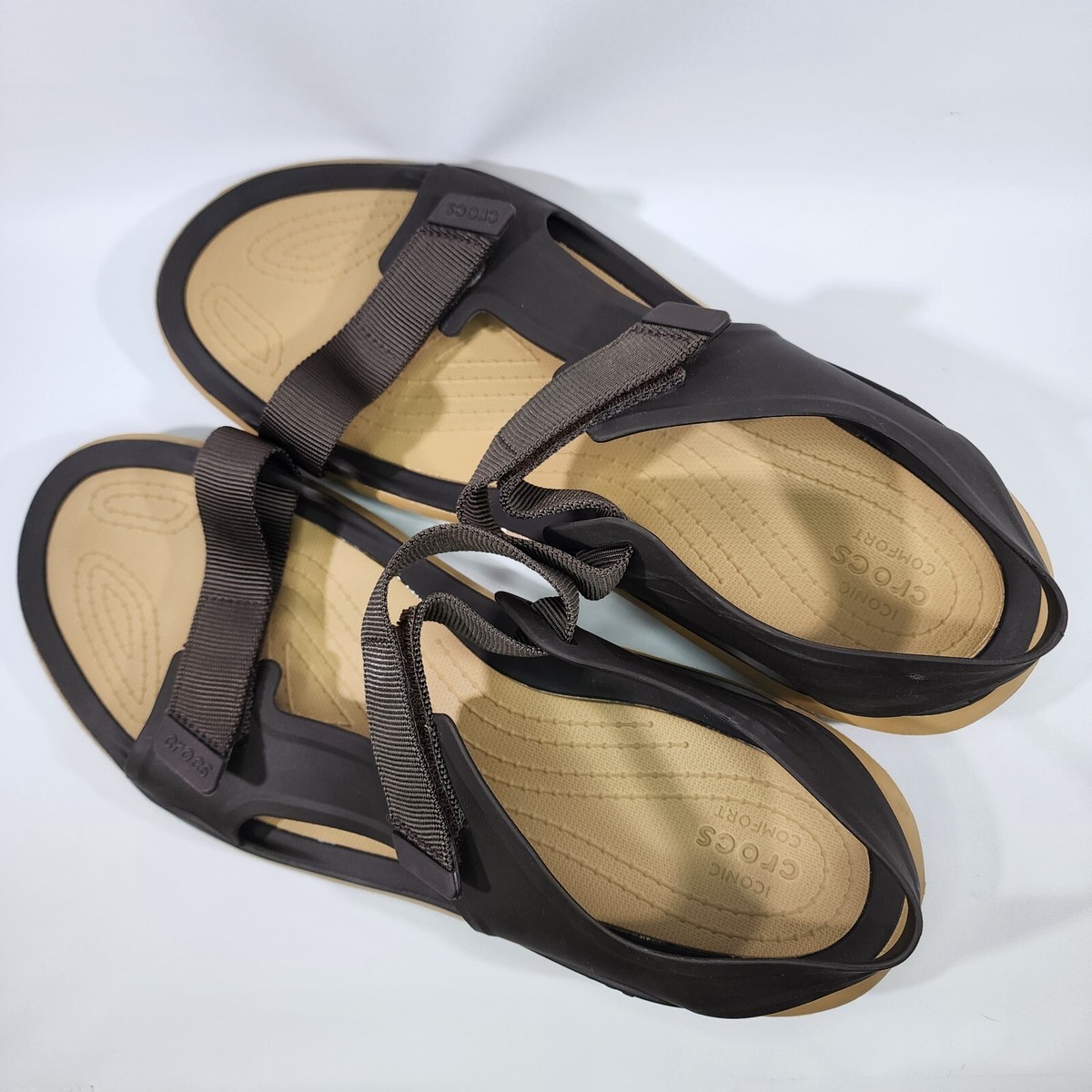 Iconic Crocs Comfort Mens Size 13 M Sandals Water Sport 