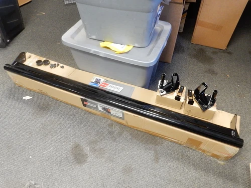 NOS Honda Steel Black Powder Coat Rear Bumper 2016 Pioneer 1000 3P 08P70-HL4-A50