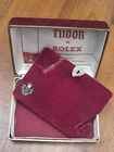 TUDOR BY ROLEX BOX VINTAGE RARE - SUBMARINER BIG CROWN 1950 - 1960